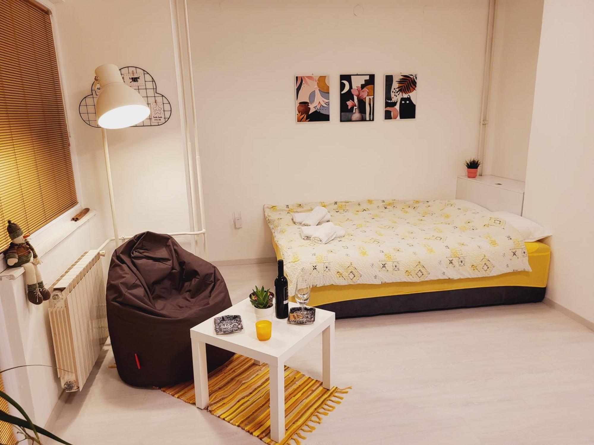 סקופיה City Center White Apartment! מראה חיצוני תמונה
